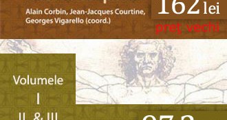 40% reducere pentru Istoria corpului, volumele I, II şi III