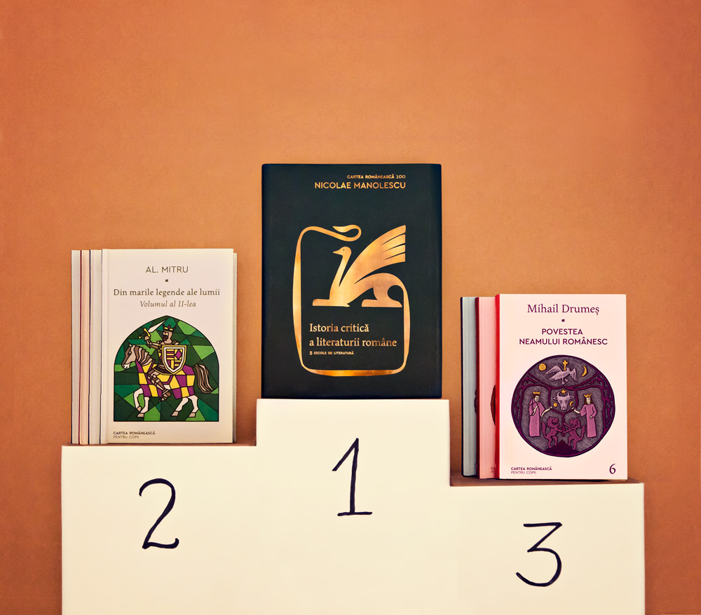 Top 3 bestseller Cartea Românească