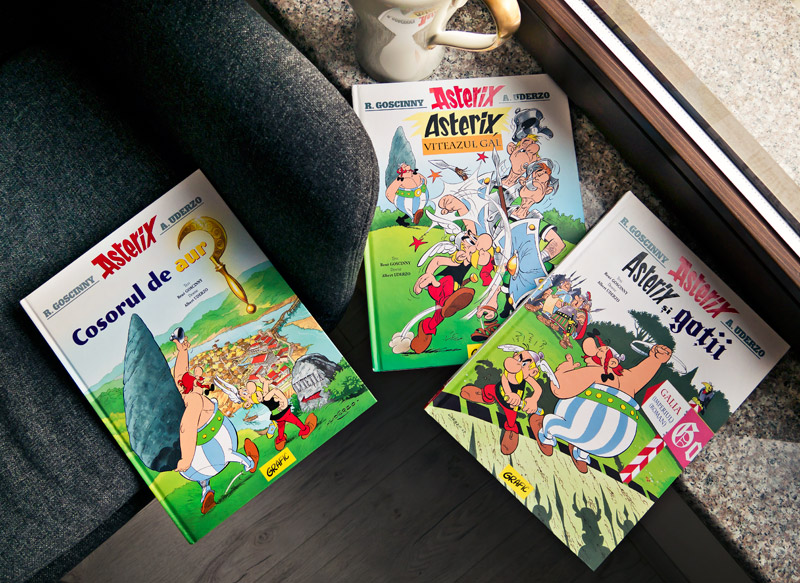 Asterix, René Goscinny, Editura Grafic