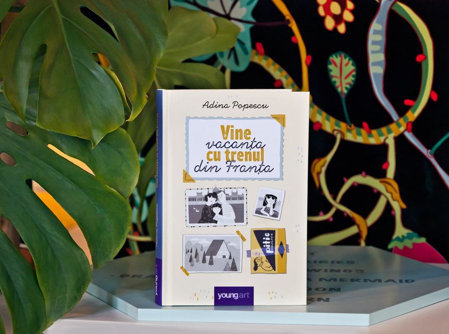 Vine vacanta cu trenul din Franta, Adina Popescu, Editura Youngart