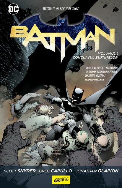 Batman #1. Conclavul bufnițelor, Scott Snyder, Editura Grafic