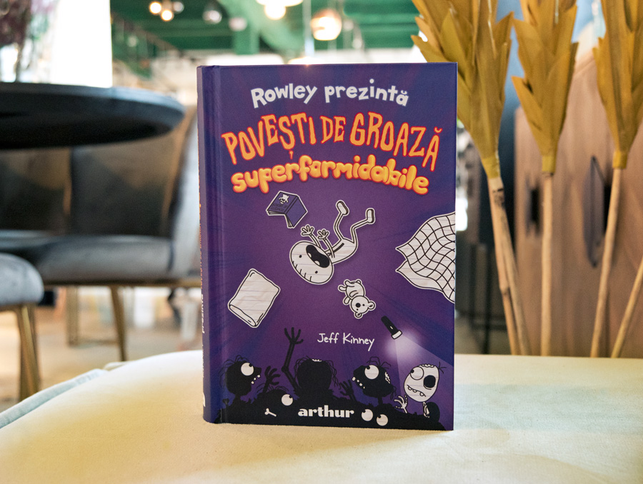 Rowley prezintă: Povești de groază superformidabile (3), Jeff Kinney, Editura Arthur