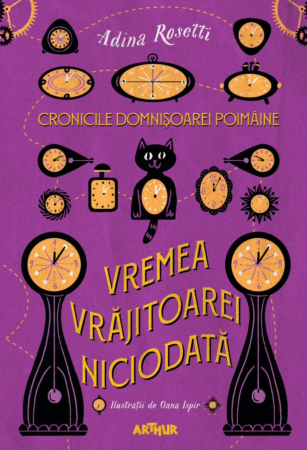 Coperta Vremea Vrăjitoarei Niciodată
