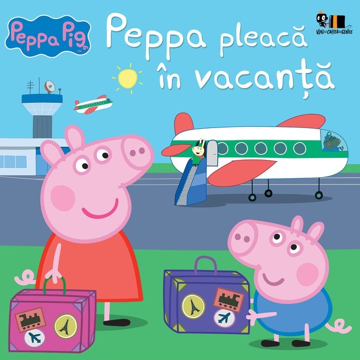 Coperta carte Peppa pleacă în vacanță